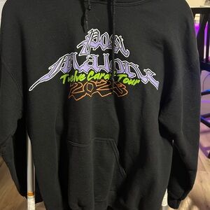 post malone twelve carrot tour hoodie